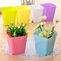 1 pices Flower Pots Square Planters Pot Trays Plastic Pots Creative Small Square Pots For Succulent Plants Garden Decor.