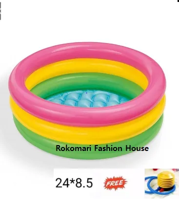 Baby%20Bath%20Tub-(24X8.5%20Inch)With%20Pumper-Multi%20color%20-%20Image%202