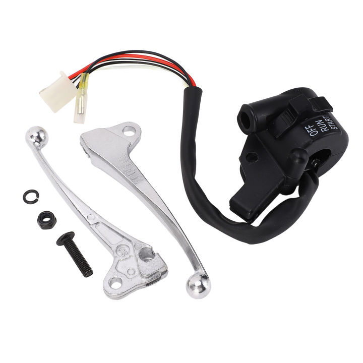 Switch Brake Levers Smoother Riding Twist Throttle Housing for PW50 PY50 PEEWEE 50 Dirt Bike