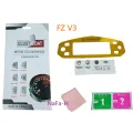 Yamaha FZ-S V3 OD Meter Dashboard Protector and Screen Protector combo set For Motorcycle- Golden. 