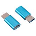 Micro USB Male to Type C Female Converter Type B to Type C Adapter -1Pcs. 