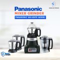 Panasonic MX-AE475 Mixer Grinder, Monster 2000W Super Mixer Grinder with 3 Stainless Steel Jars & 1 Juicer Extractor, Mixer Grinder & Blender Machine for Kitchen Black & Red Color Variant.