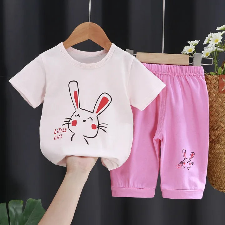 Children's%20Summer%20Clothes%20Girls'%20Suit2022New%20Boys'%20Cotton%20Short-Sleeved%20BabytKids%20Shorts%20Children's%20Clothing%20-%20Image%208