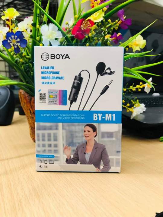 BOYA%20BY%20M1%20Microphone%20Boya%20Professional%20Microphone%20For%20Mobile%20&%20Dslr%20-%20Image%202