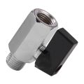 Water purifier small ball valve-2 x 1/4 bsp Ball Valve-pictures color.