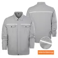 Summer Outdoor Cooling Fan Jacket Men Air Conditioning Clothing Sun-Protcetive Coat Construction Work Clothes PC124. 