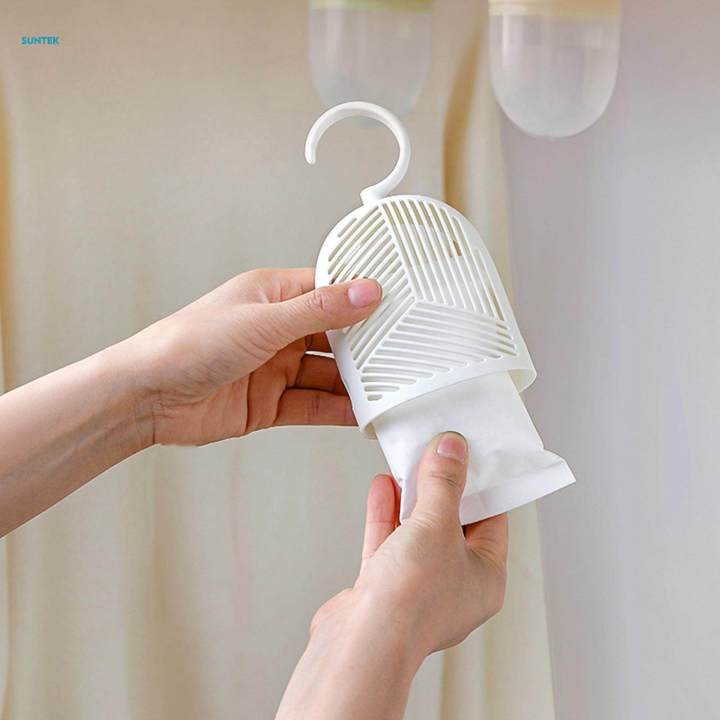Dehumidifier Bags Hanging Closet Dehumidifier Bags Wardrobe Damp Absorbent Bag for Basements Home
