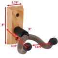 Muspor Guitar Hanger Wall Mount With 5 Picks Acoustic Electric Bass Guitar Wall Hook Hanger Accessories For Bass Ukulele.