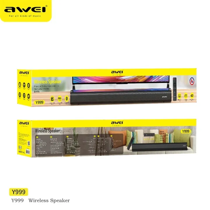 Awei%20Y999%2050W%20Home%20Theater%20Wireless%20Bluetooth%20V5.0%20Speaker%20TV%20SoundBar/Infrared%20Remote/6D%20Surround%20Excellent%20Sound%20-%20Image%203