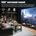 Portable Wireless Speaker Micro TF Card Player RGB Luminous Mini Surround Sound Bass Speaker For Home Outdoor.