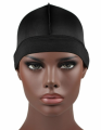 Alien New Unisex Silky Dome Cap For Men Elastic Band Silky Durag Bandanas Bottom Wig Cap Spandex Cooling Cap Silk Based Beanie Bonnet. 