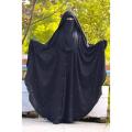 New Exclusive Mohuwa-2 Sunnoti Koti Borka with Hoody Niqab, Extra long Hijab Full Set. 