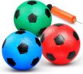 6" Small Kids Soccer Rubber Balls Sports Toys, Indoor Mini PVC Soccer for Beach Pool, Beach Soccer Balls for Mini Soccer Goal, Toddlers Balls for Inflatables Pool Hoops, Soft Balls.