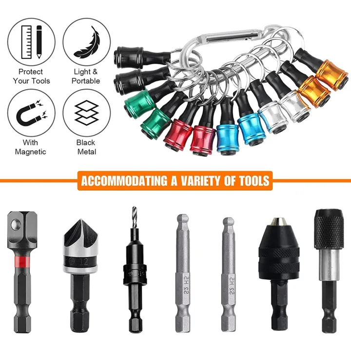 12PCS%201/4Inch%20Hex%20Screwdriver%20Bits%20Holder%20Extension(6%20Colors)%20-%20Image%207