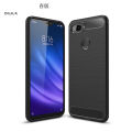 Soft Silicone TPU Phone Case Carbon Fiber Texture Brushed Phone Casing For Xiaomi CC9E/A3 & Redmi Note8.