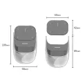 Cheerdots 2 Detachable Air Mouse Wireless Touchpad All-in-one Pocket AI Recording Enabled Mouse Customized Gaming Mouse. 