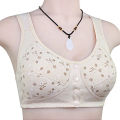 Front Closure Cotton Bras Women Large Bust Camisole Bra 52/120 Underwear Female Soft Lingerie 36 38 40 42 44 46 48 50 52 B C Cup.
