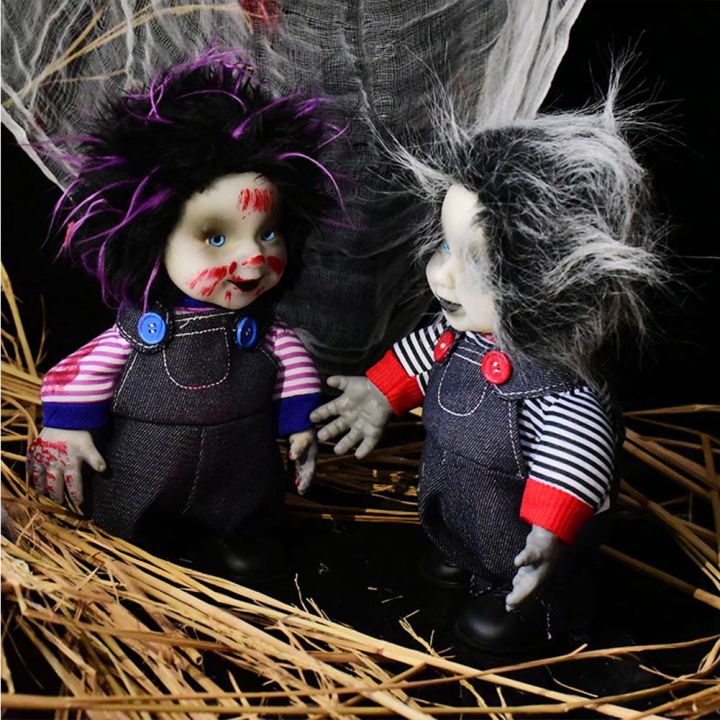 GC Halloween Haunted House Baby Doll Terror Decoration Toy Sound
