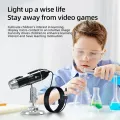 1600X 3in 1 Digital Microscope Camera Portable Electronic Microscope For Soldering LED Magnifier Type-C USB Charge Magnifier. 
