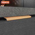 YONFIA 3699S 1m Long Aluminium Hidden Furniture Wardrobe Cabinet Drawer Pull Handle Long Concealed Furniture Closet Door Handle. 