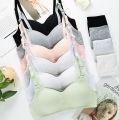 [ Soft Cup ] Girl Cute Bra College Student Korean Candy Underwear High School Student Growth Period Underwear. 