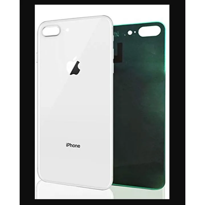 Backshell for iPhone 8 Plus Replacement Back Battery Cover For iPhone 8 Plus Back Rear Glass Case - মোবাইল ফোন - Phone - Phone - Camera