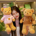 Factory wholesale sweater, teddy bear, hug bear doll, plush toy, bear pillow, rag doll, wedding gifts. 