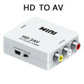 HD 1080P RCA AV To HDMI-compatible Composite Adapter Converter AV2HD Audio Video Cable CVBS AV Adapter with USB Cable Superman.