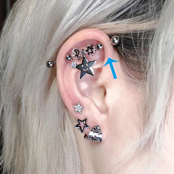 16g%20Bar%20Pircing%20Earrings%20Straight%20Rod%20Industrial%20Piercings%20Surgical%20Steel%20Ear%20Mujer%20Cartilage%20Helix%20Ear%20Lobe%20Star%20Ear-Studs%20Y2K%20-%20Image%204
