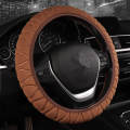 【Alizeker Mall】Car Steering Wheel Cover Braid On The Wheel Handle Plush Set Sponge Protector Auto In Accessories. 