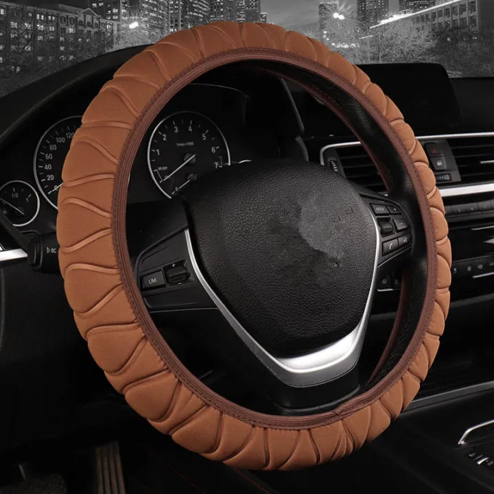 %E3%80%90Alizeker%20Mall%E3%80%91Car%20Steering%20Wheel%20Cover%20Braid%20On%20The%20Wheel%20Handle%20Plush%20Set%20Sponge%20Protector%20Auto%20In%20Accessories%20-%20Image%207