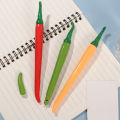 1/3/5pcs Random Creative Chili Neutral Pen Cute Cartoon Learning Stationery Design Office Supplies.