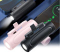 5000mAh Mini 2 in 1 Power Bank Wireless Portable Charging LED Power Light Emergency Flashlight For 13Pro Max/12 Mini/12 Pro.