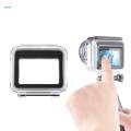 Action Camera Waterproof Case Easy to Install Camera Accessories 60M for.