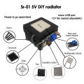 【Customer favorite】 SR-01 5V DIY Radiator Cooler Semiconductor Refrigeration Sheet Silent Cooling. 