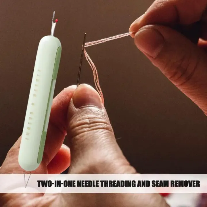 Multifunctional%202-in-1%20Needle%20Threader%20&%20Seam%20Remover%20Plastic%20Handle%20Thread%20Cutter%20Seam%20Ripper%20Stitching%20Unpicker%20Sewing%20Tool%20-%20Image%207