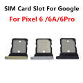For Google Pixel 6, Pixel 6A, Pixel 6Pro Nano Sim Card Tray Holder Sim Adaptor With Free Sim Ejector Pin Replacement Part.