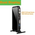 USB 3.0 Docking Station Displaylink Chip Converter USB 3.0 USB-C to HDMI-compatible HD DVI Gigiabite Ethernet Displaylink chip. 