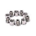 5 Pairs Crankset Bolts Crank Bolts Bike Chainring Bolts Bicycle Crank Screws Nut.