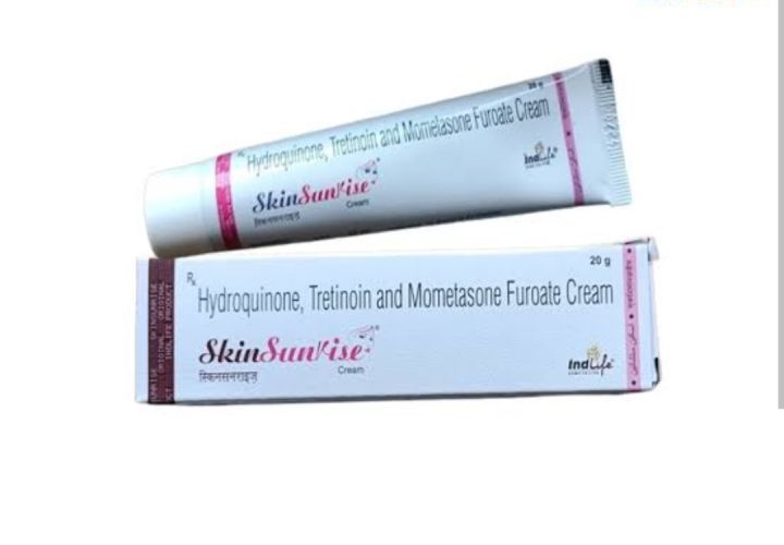 Skin Sunrise Cream Hydroquinone Tretinoin and Mometasone Furoate Cream 20g - 1pc
