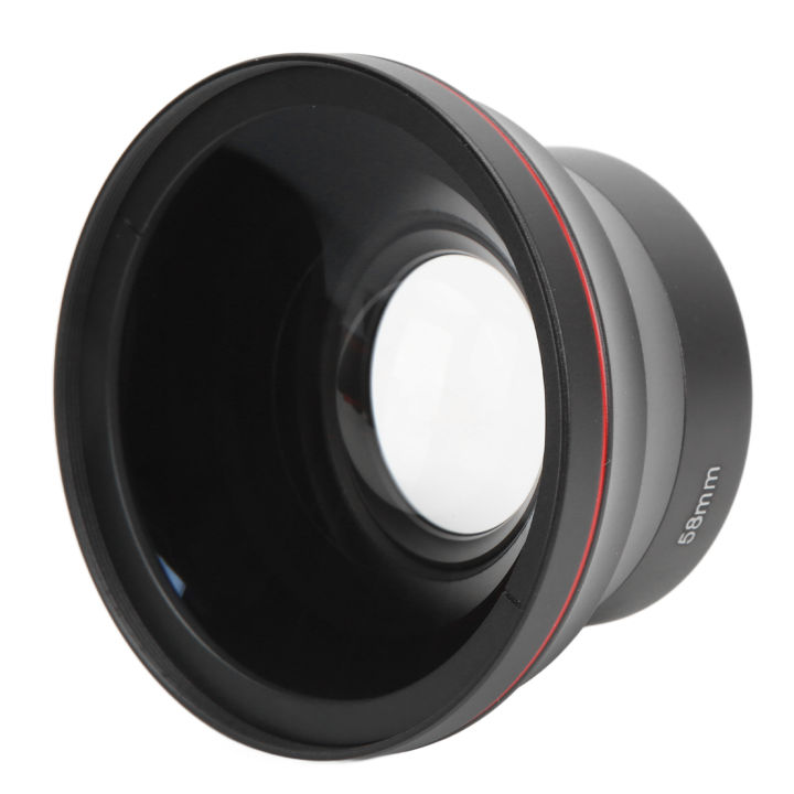 58mm 0.43X Wide Angle Lens Optical Glass Camera Lens With Macro Lens For Lan ZTS
