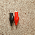 Alligator Clip 45mm Red Black 2-10 pcs bundel best quality.