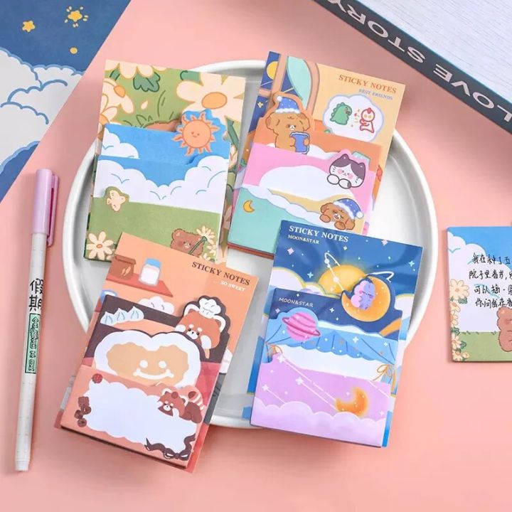 Cute%20Cartoon%20Sticky%20Note%20Pad,%20Creative%20Memo%20Note%20for%20School%20Students%20Office,%20Kawaii%20Self-adhesive%20Notepads%20for%20Kids%20-%20Image%202
