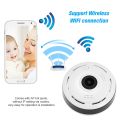 5MP HD Panoramic IP Camera 360° Wireless Fisheye Camera Motion Detection P2P Baby Monitor Home Security Surveillance Wifi Camera.