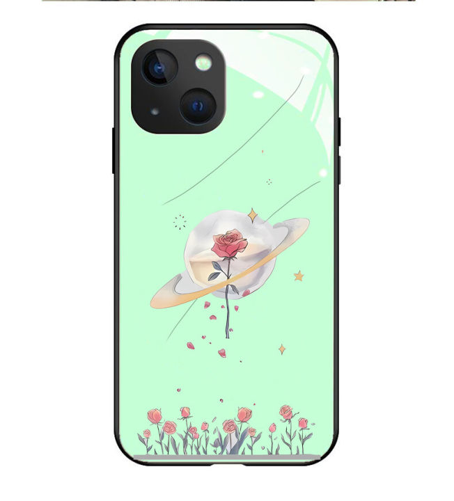 For%20Honor%209%20Lite%208A%202020%20Back%20Cover%20Case%20glass%20Fashion%20Roses%20and%20Planet%20Shockproof%20Camera%20Lens%20Protector%20Phone%20Cases%20-%20Image%207