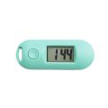 Silent Luminous Digital Electronic Clock LCD Display Alarm Clocks Student Study Pocket Watch Keychain Green Backlight Clocks.
