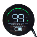 6X Electric Bike Speedometer Scooter Dashboard Indicator 48V 60V 72V Lead-Acid Battery LED Instrument Display.