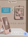 Rechargeable Desktop Mini Fan Double Battery 5 Wind. 