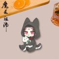 Anime Mo Dao Zu Shi Cartoon The Untamed Peripheral Acrylic Badge Wei Wuxian Lan Wangji Rabbit Brooch Pendant Gift Accessories.