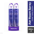 Aer Room Air Freshener Spray Violet Valley Bloom 300ml - Pack Of 2. 